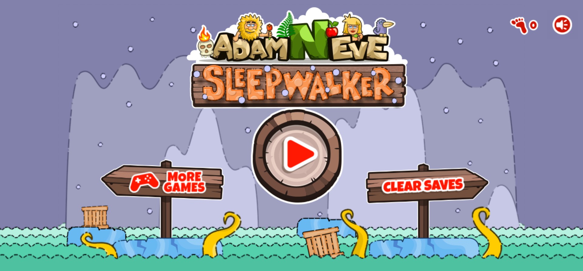 Adam and Eve Sleepwalker - Play Fun Puzzle Adventure Online: Ultimate Edition