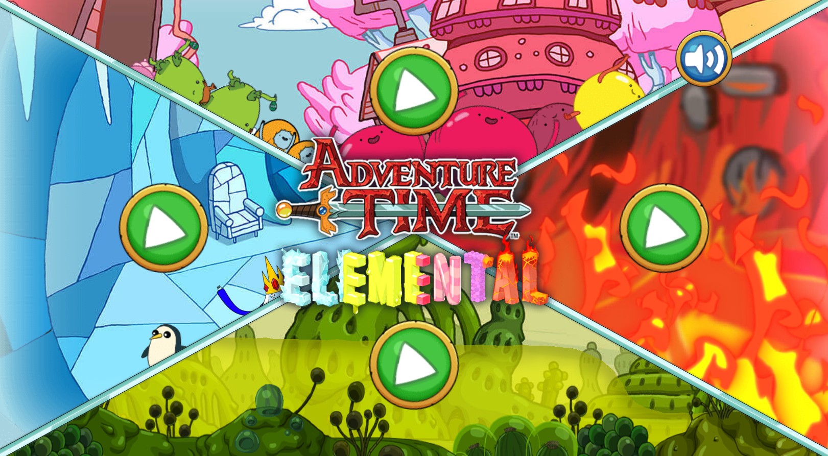 Adventure Time Elemental: Free Play Quest