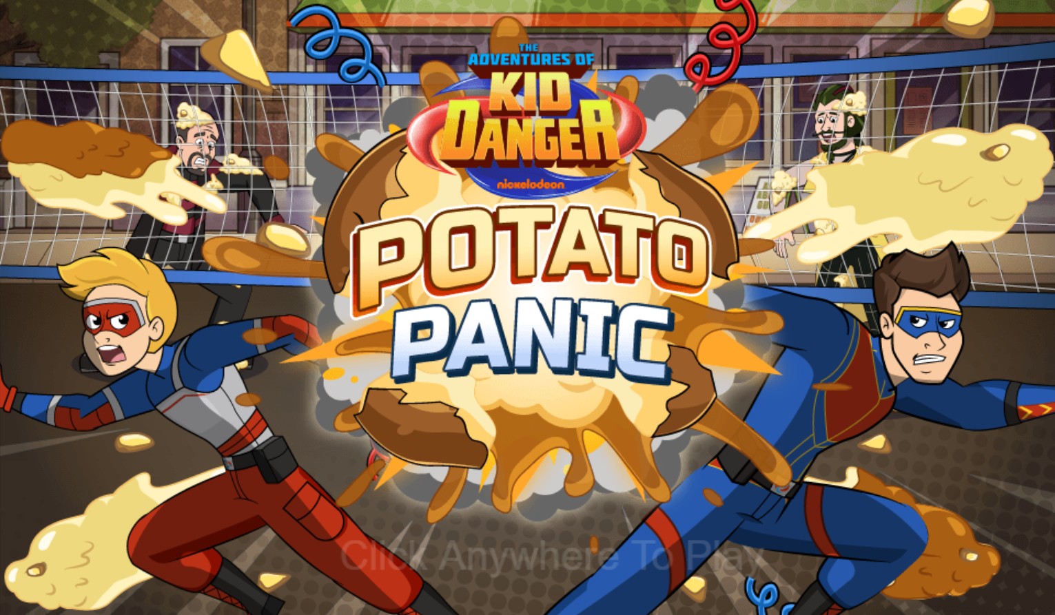 Adventures of Kid Danger Potato Panic - Nickelodeon: Classic Arcade Fun