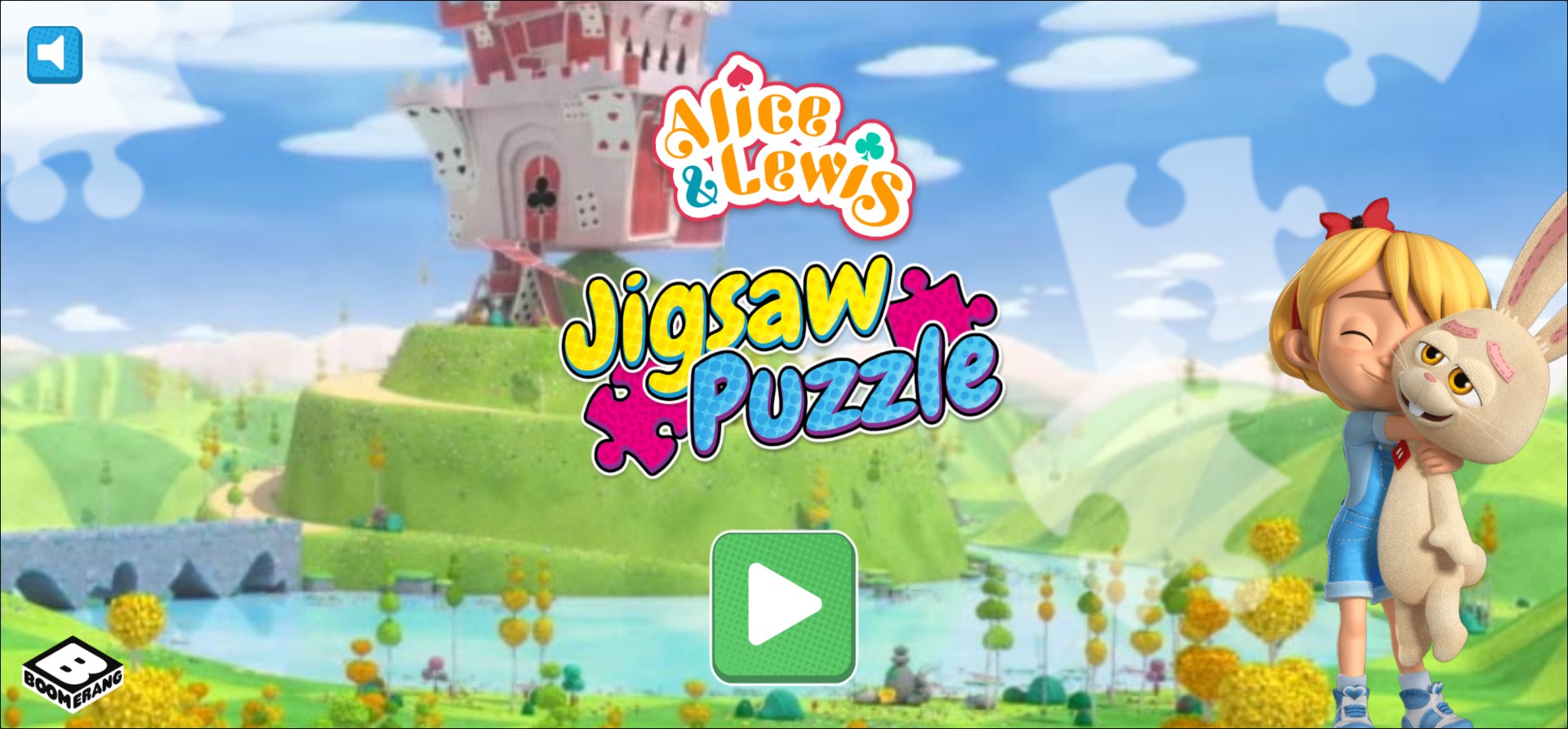 Alice & Lewis Jigsaw Puzzle: Free Play Quest