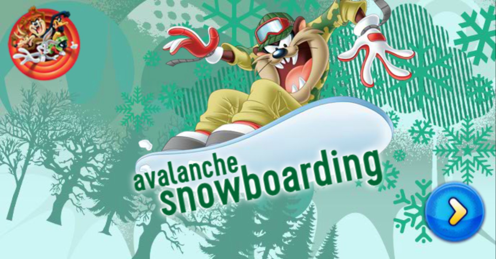 Avalanche Snowboarding Looney Tunes: Classic Arcade Fun