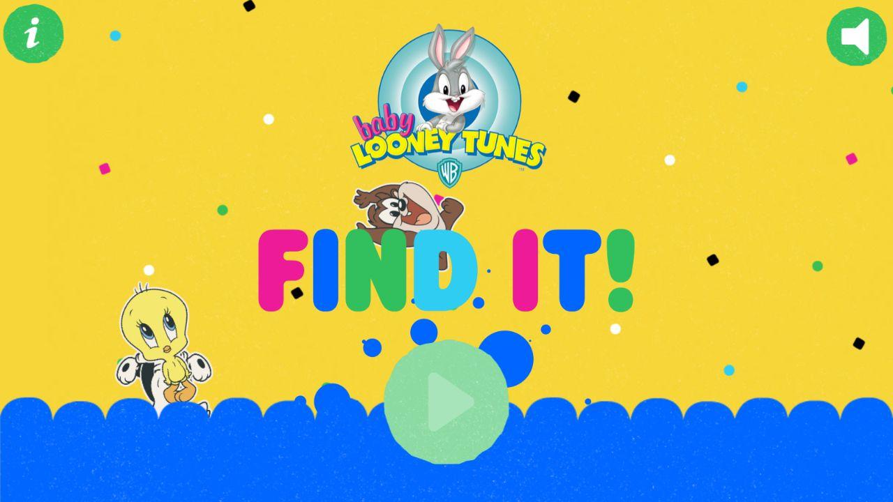 Baby Looney Tunes Find It - Fun Hidden Object Game for Kids: Classic Arcade Fun