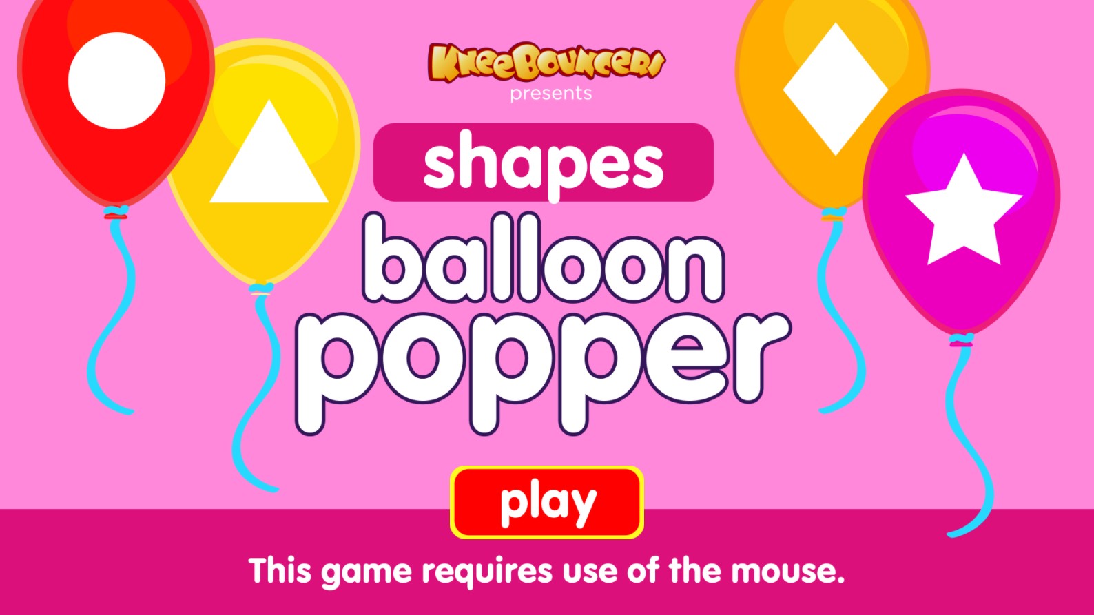 Shapes Balloon Popper - Educational Kids Balloon: Pro Version