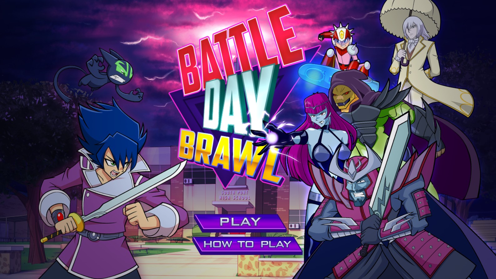 Battle Day Brawl - Action Anime Fighting: Classic Arcade Fun