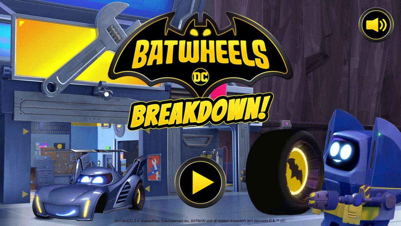 Batwheels Breakdown - Play Free Online DC Superheroes Repair: Magic World