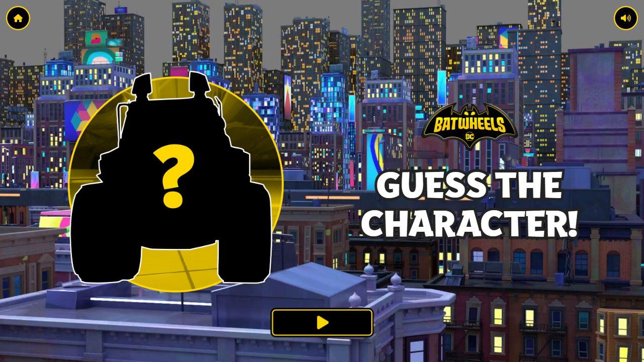 Batwheels Guess the Character - DC Superhero Puzzle: Mastery Challenge