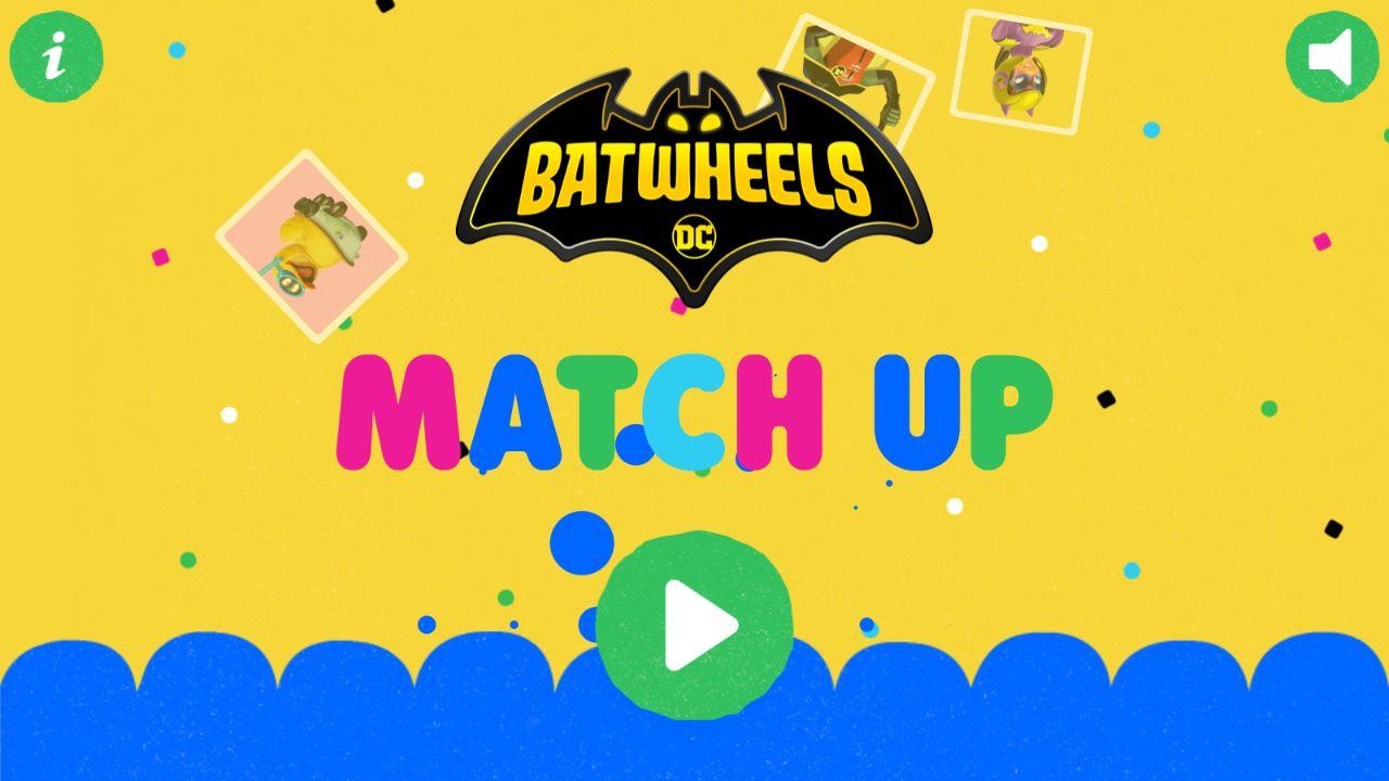 Batwheels Match Up - Play Free DC Super Hero Memory: Mastery Challenge