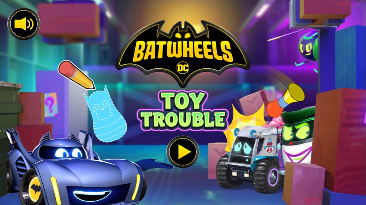 Batwheels Toy Trouble - Play DC Superhero Car Games: Extreme Challenge