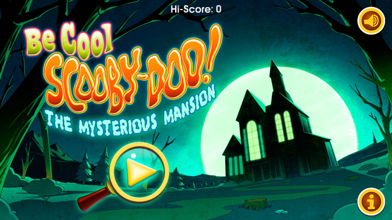 Be Cool Scooby-Doo The Mysterious Mansion HTML5: Speed Run Edition