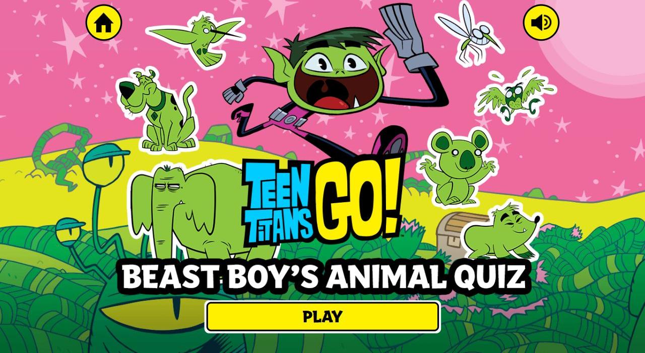 Beast Boy's Animal Quiz - Cartoon Network Teen Titans GO!: Ultimate Edition