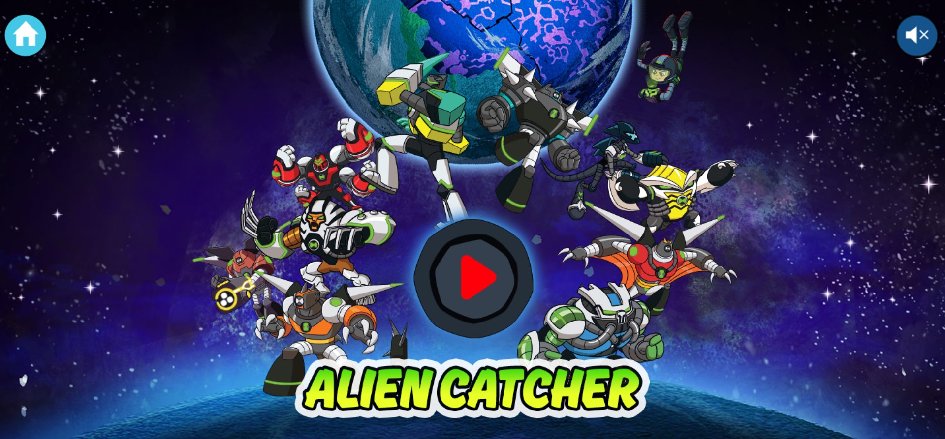 Ben 10 Alien Catcher - Play Free Cartoon Network Arcade: Free Play Quest