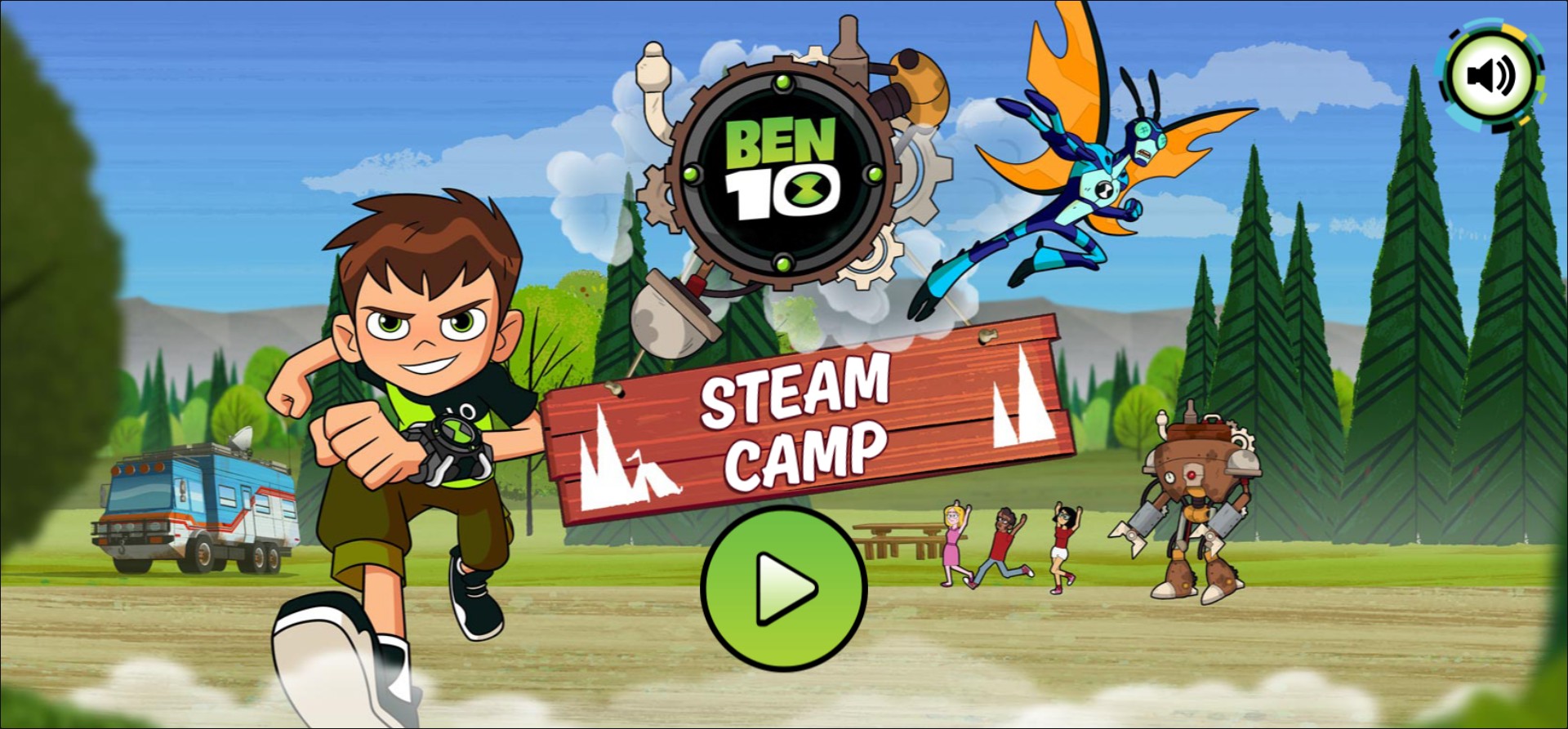 Ben 10 Steam Camp - Adventure Platformer: Hero Saga