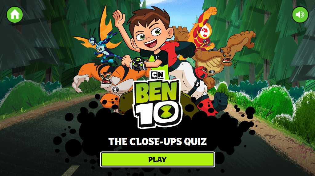 Ben 10 The Close-Ups Quiz: Extreme Challenge