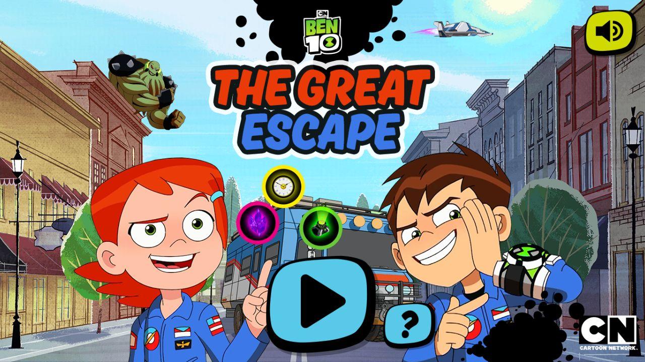 Ben 10 The Great Escape - Free Online Action: Speed Run Edition