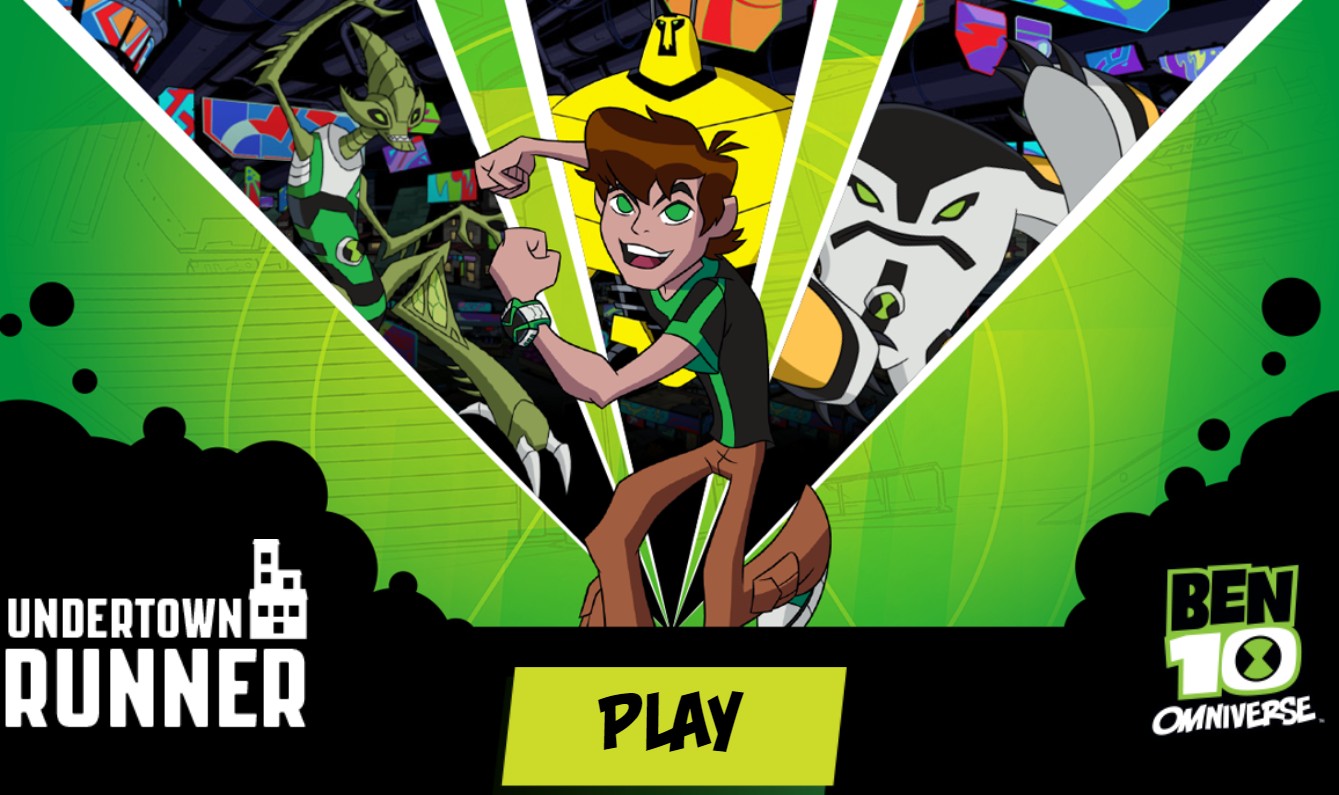 Ben 10 Undertown Runner - Play Cartoon Network: Speed Run Edition
