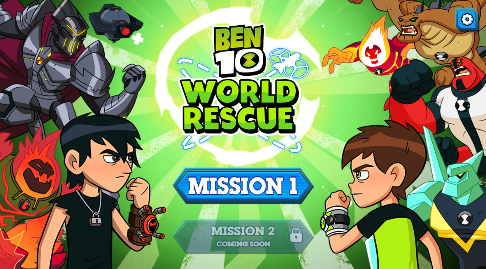 Ben 10 World Rescue Play Online: Super Adventure
