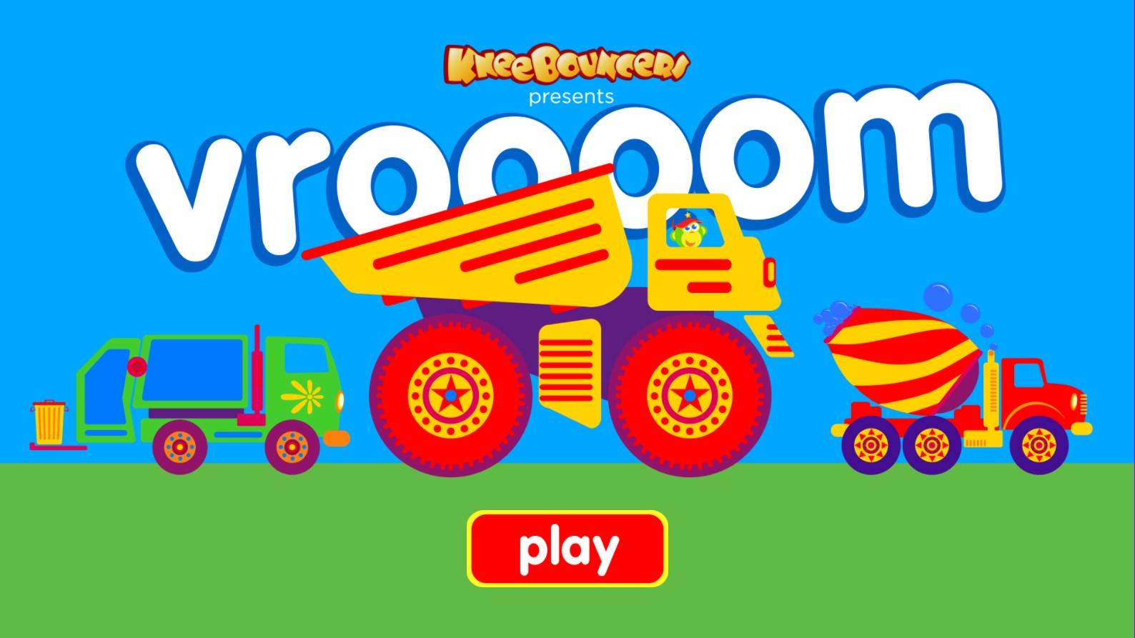 Vrooom Big Trucks Online Game for Kids: Magic World