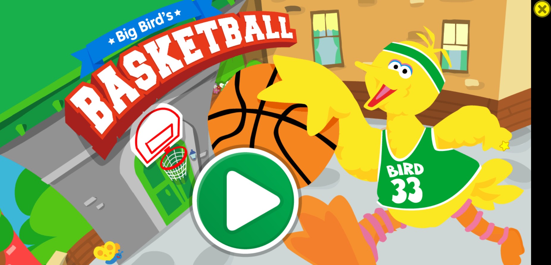 Big Bird's Basketball - Play Sesame Street Sports Games: Classic Arcade Fun