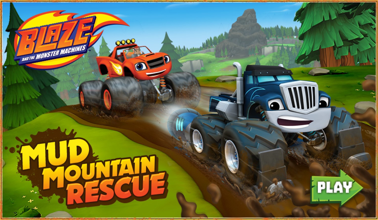 Blaze and the Monster Machines: Mud Mountain Rescue: Speed Run Edition