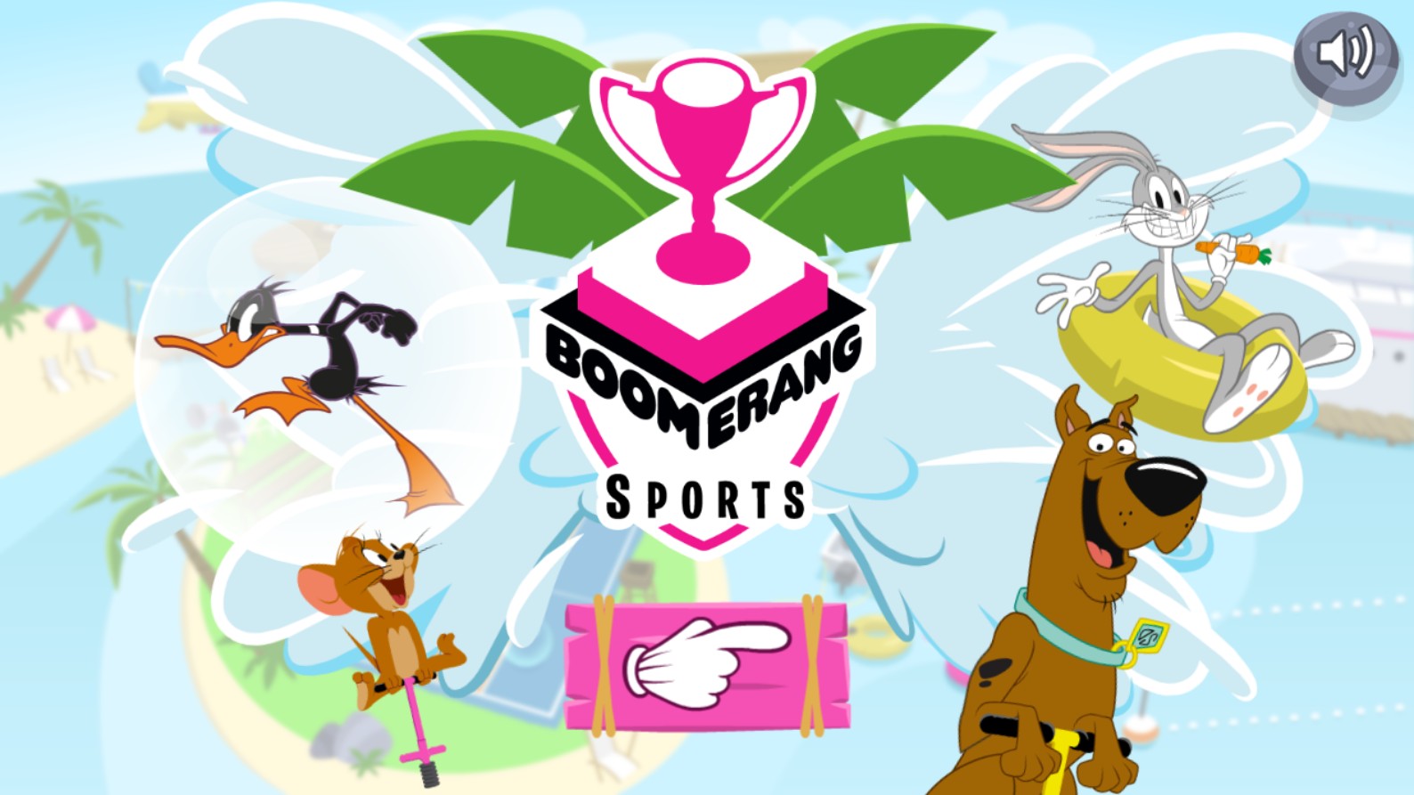 Boomerang Sports Summer Games Online: Speed Run Edition