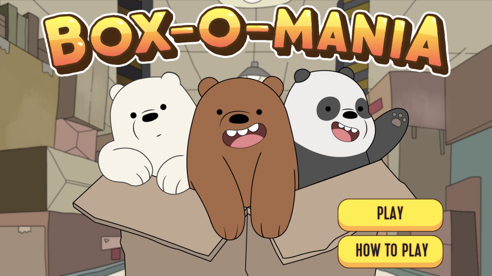 Box-O-Mania - We Bare Bears: Magic World