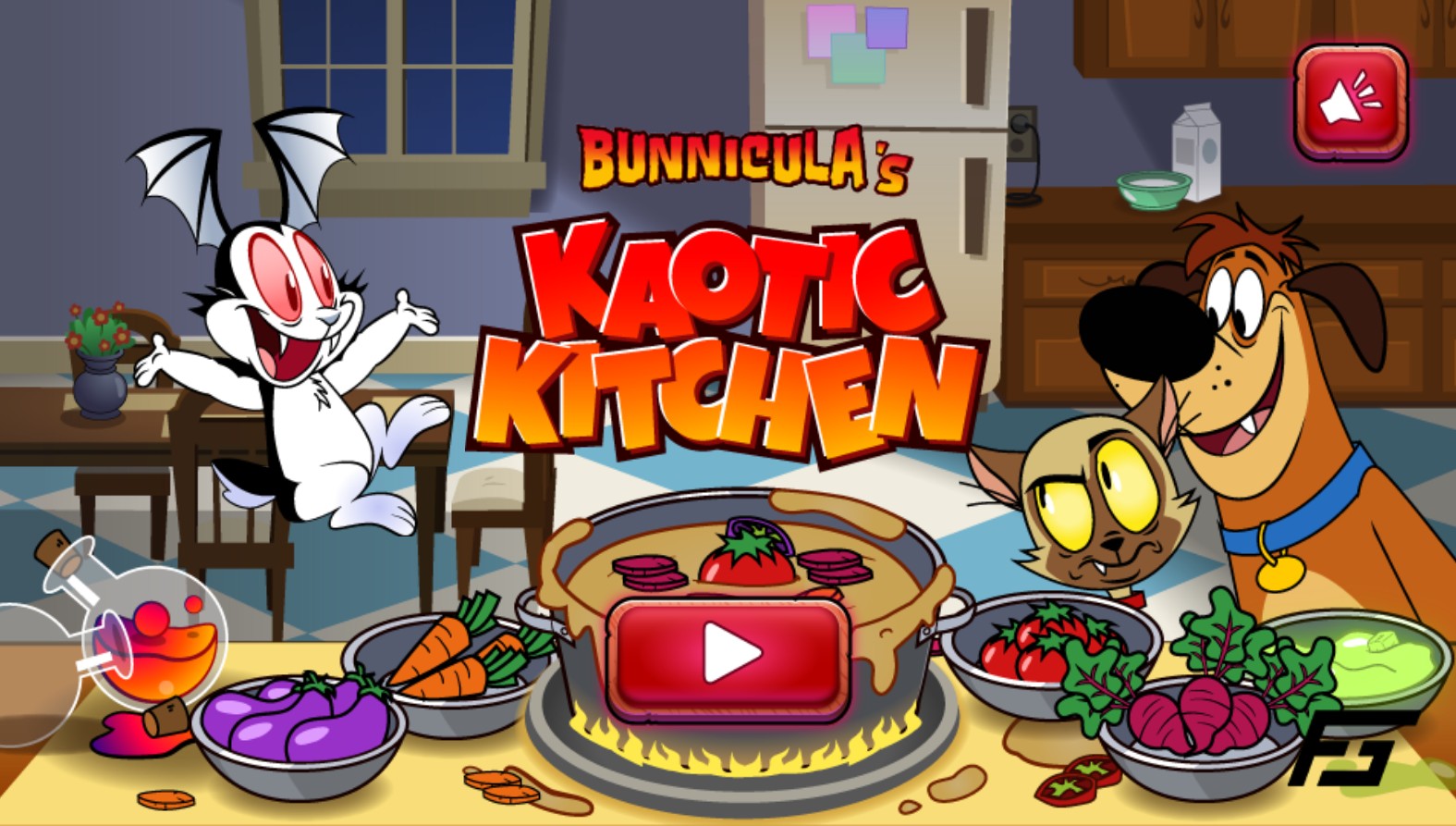 Bunnicula Kaotic Kitchen - Online Cartoon Cooking: Pro Version