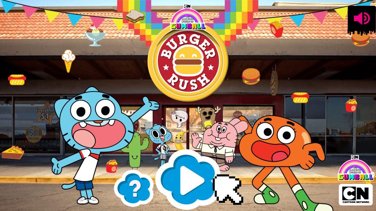 Burger Rush The Amazing World of Gumball: Legendary Quest