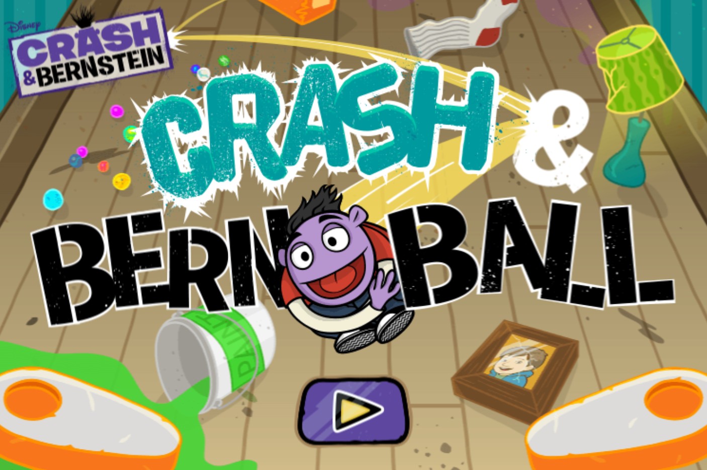 Crash and Bernball - Disney Crash & Bernstein Arcade: Magic World