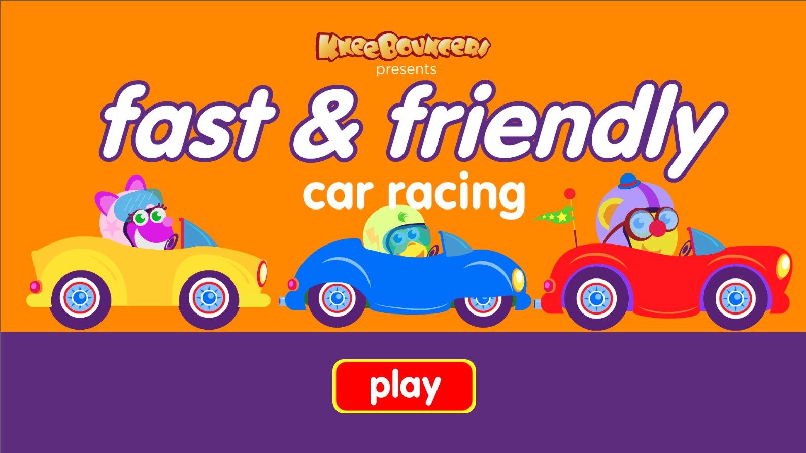 Fast and Friendly Car Racing - KneeBouncers: Magic World