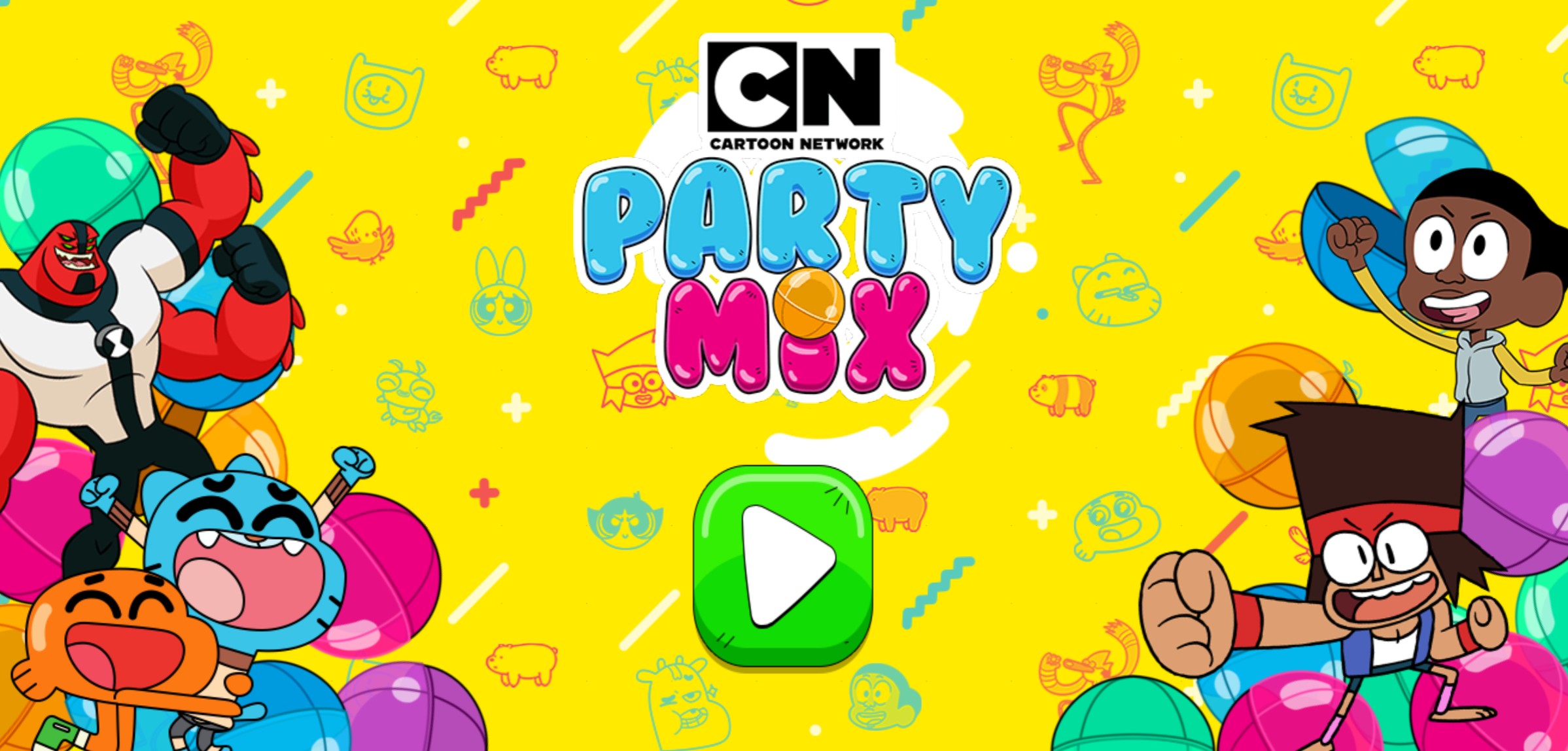Cartoon Network Party Mix - Play Free Online Browser Games: Mega Mission
