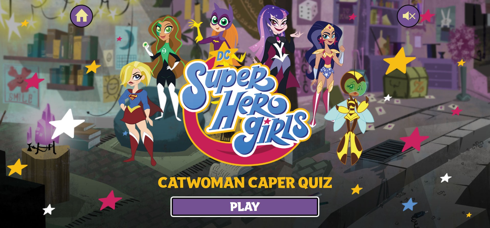 DC Super Hero Girls Catwoman Caper Quiz: Speed Run Edition