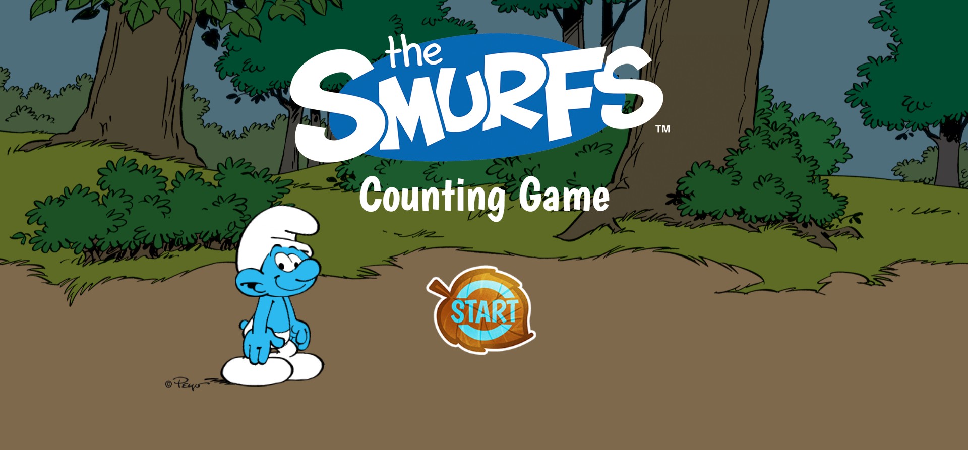 The Smurfs Counting Game for Kids: Extreme Challenge
