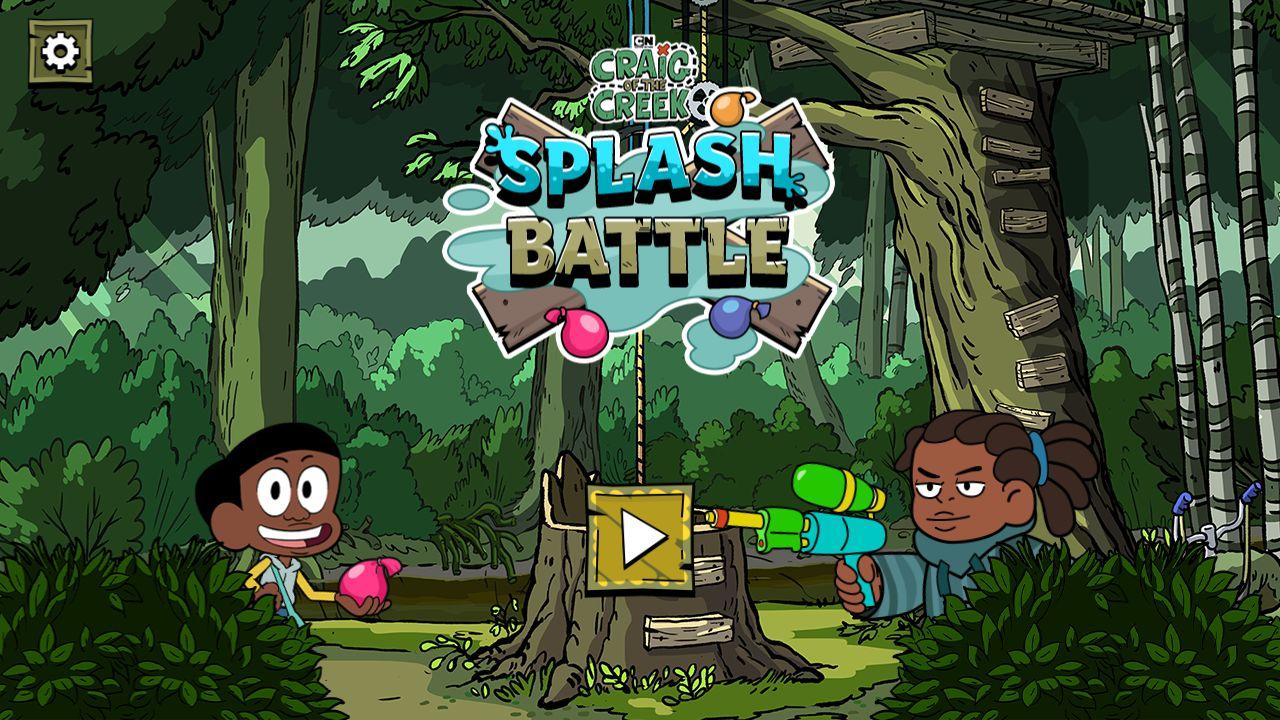 Craig of the Creek Splash Battle - Play Cartoon Network Water Fight: Deluxe Online
