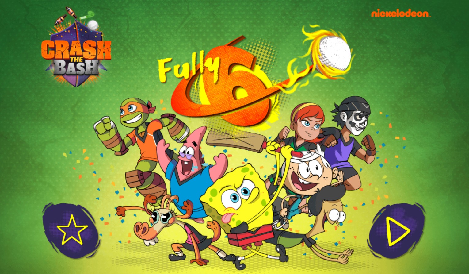Crash The Bash Fully 6 Nickelodeon Sports: Deluxe Online