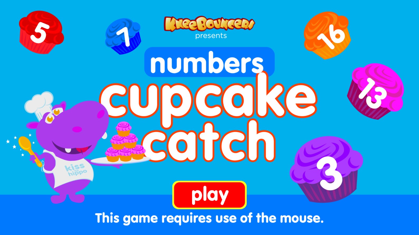 Cupcake Catch Numbers - Educational Math Game for Kids: Hero Saga