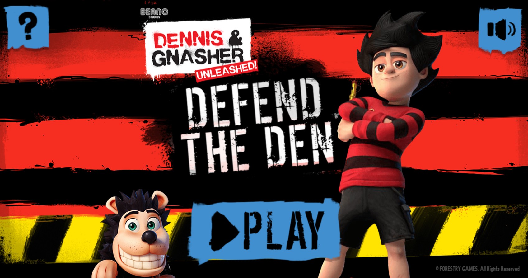 Defend the Den Dennis and Gnasher Unleashed: Deluxe Online