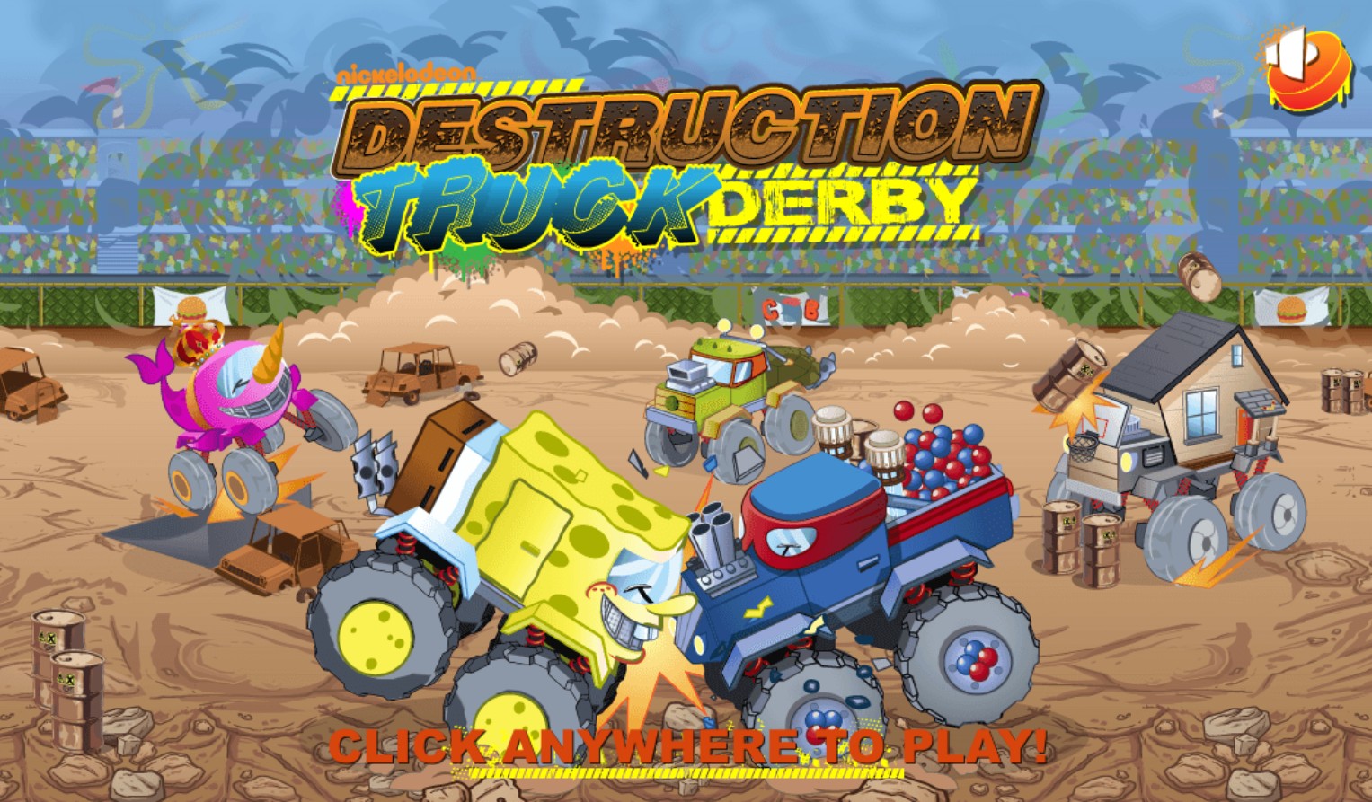 Destruction Truck Derby Nickelodeon Monster Truck Racing: Legendary Quest