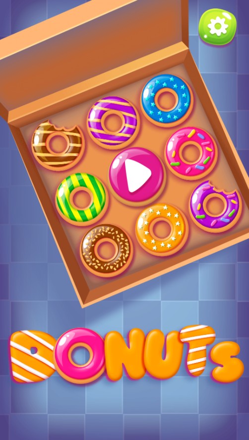 Donuts Game - Delicious Puzzle Arcade Challenge: Super Adventure