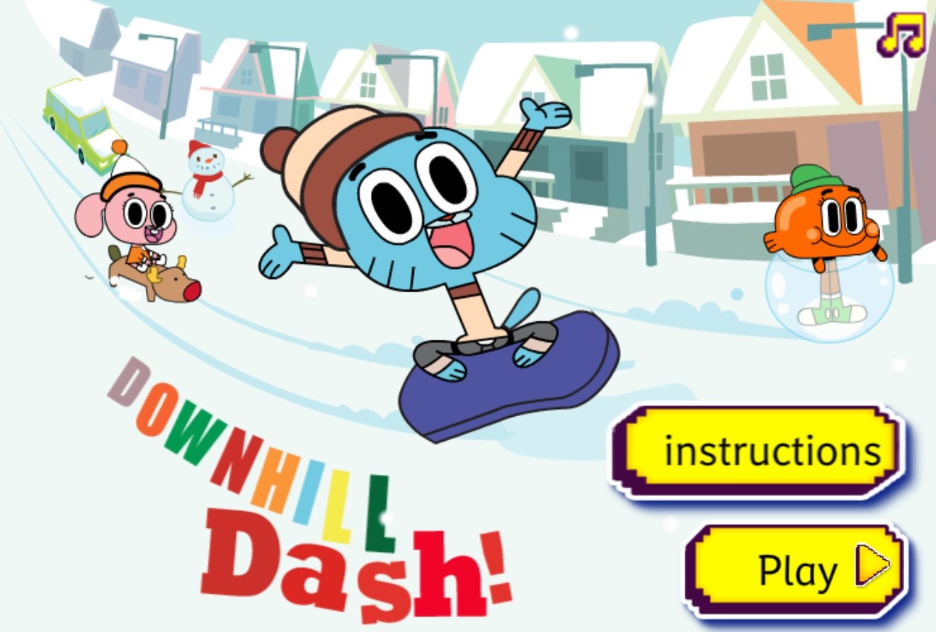 Downhill Dash Gumball: Winter Snowboarding Adventure: Mega Mission