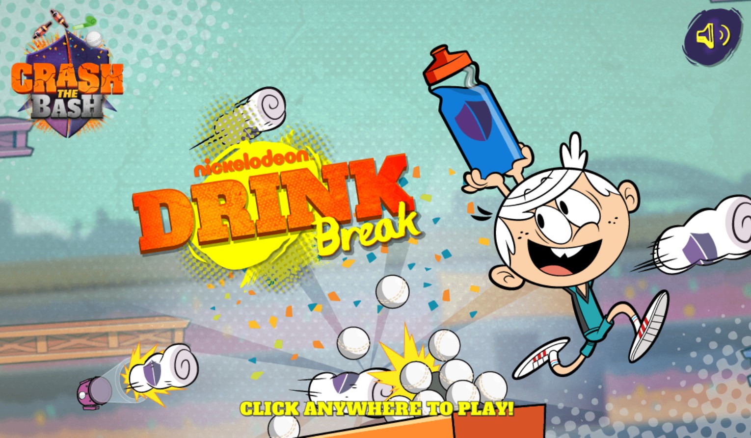 Drink Break - The Loud House Crash The Bash: Classic Arcade Fun