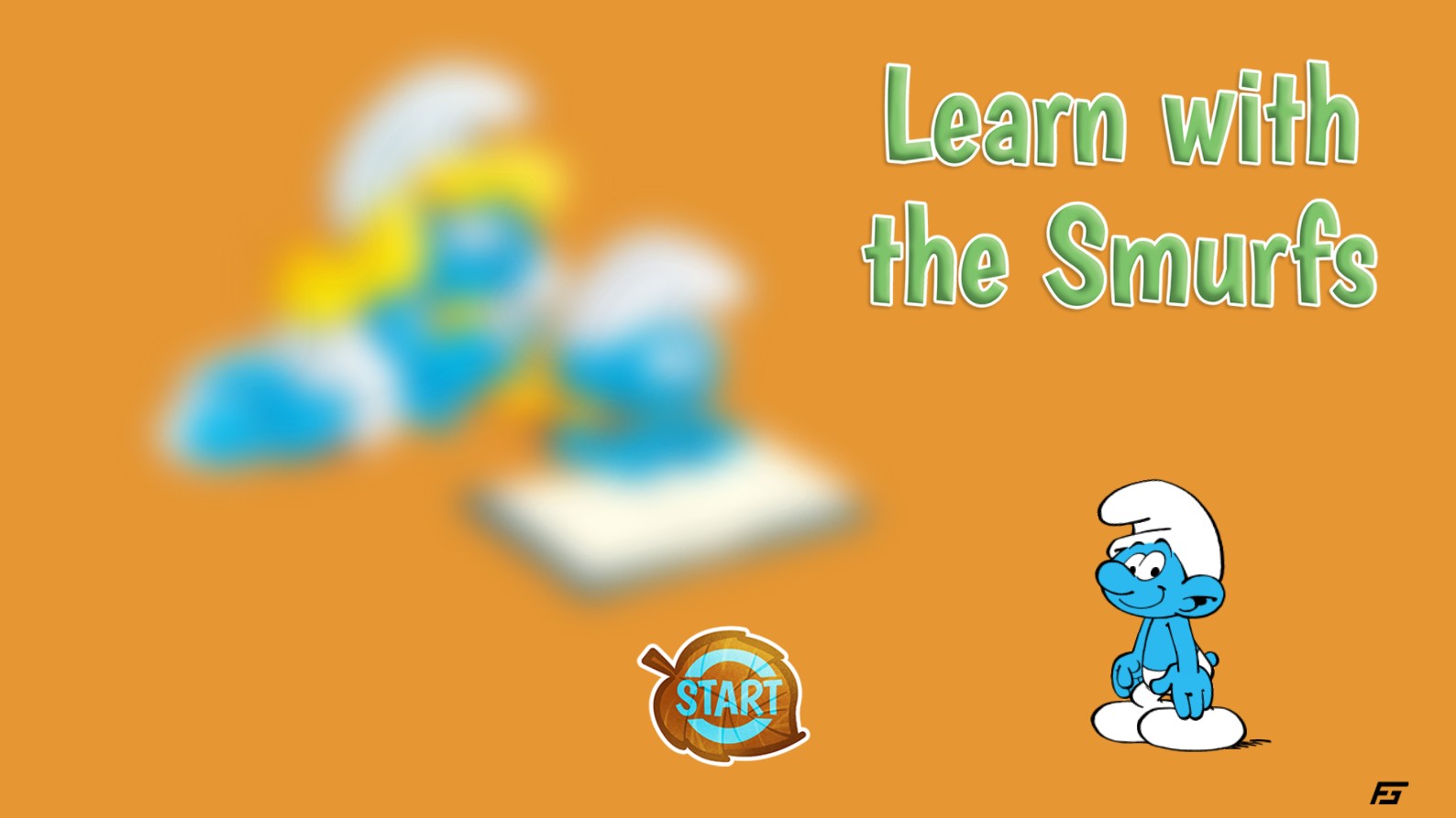 Learn with the Smurfs Online Educational: Legendary Quest