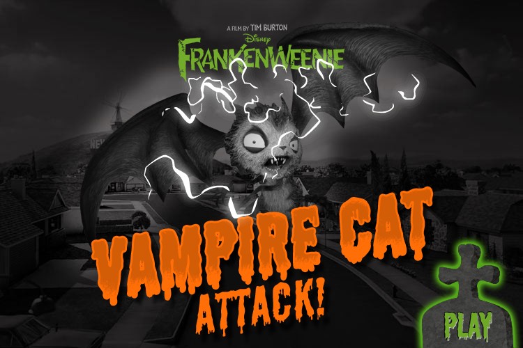 Frankenweenie Vampire Cat Attack: Mega Mission