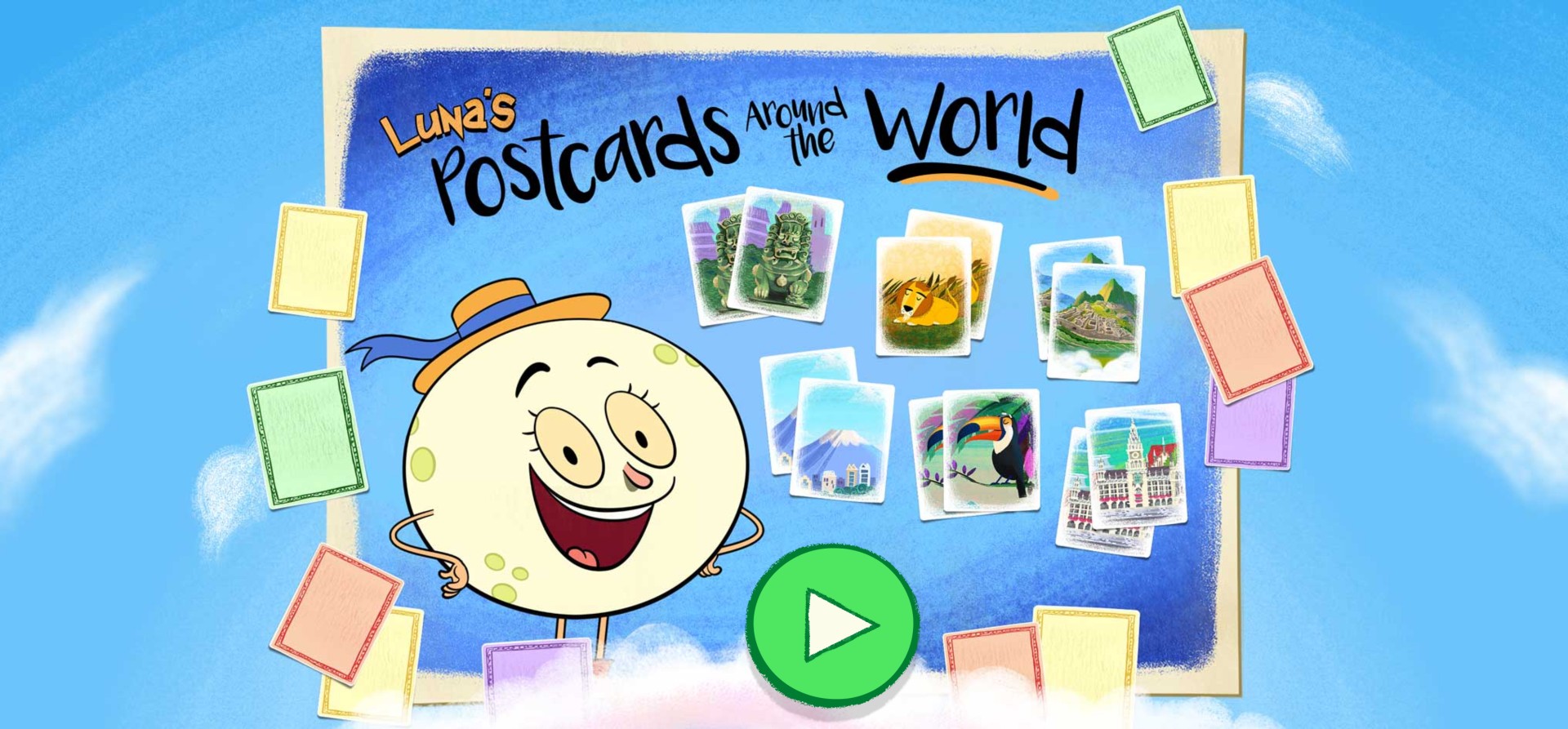 Let's Go Luna! Postcards Around the World: Legendary Quest