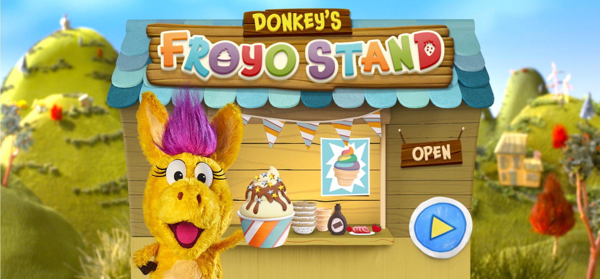 Donkey's Froyo Stand: Speed Run Edition