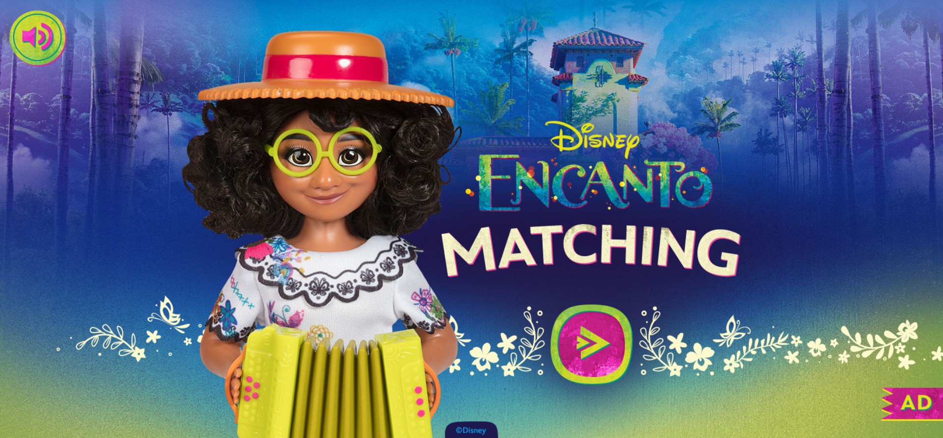 Disney Encanto Matching: Mega Mission