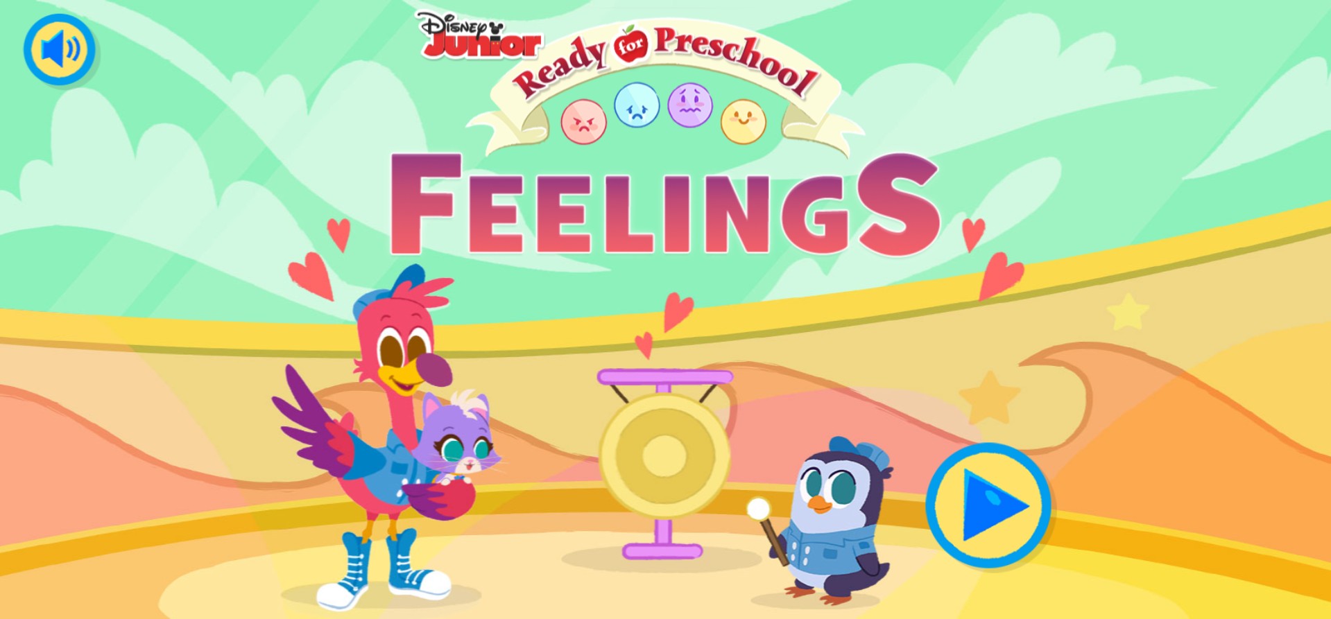 Disney Junior Ready for Preschool: Feelings - Interactive Learning: Deluxe Online