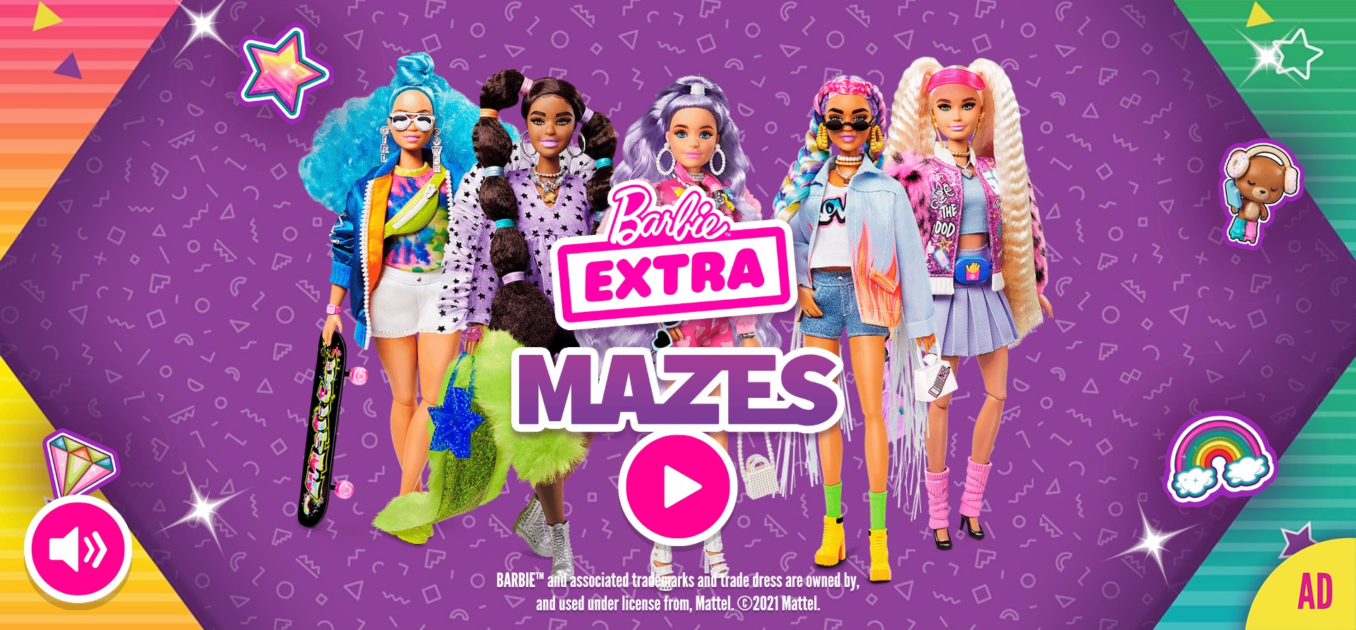 Barbie Extra Mazes: Mega Mission
