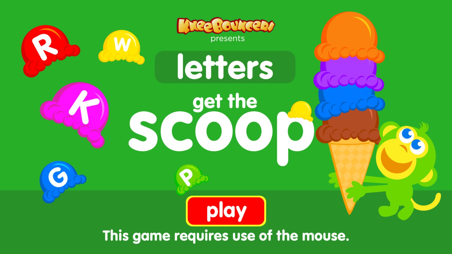 Get the Scoop Letters - Educational Alphabet Game for Kids: Mega Mission