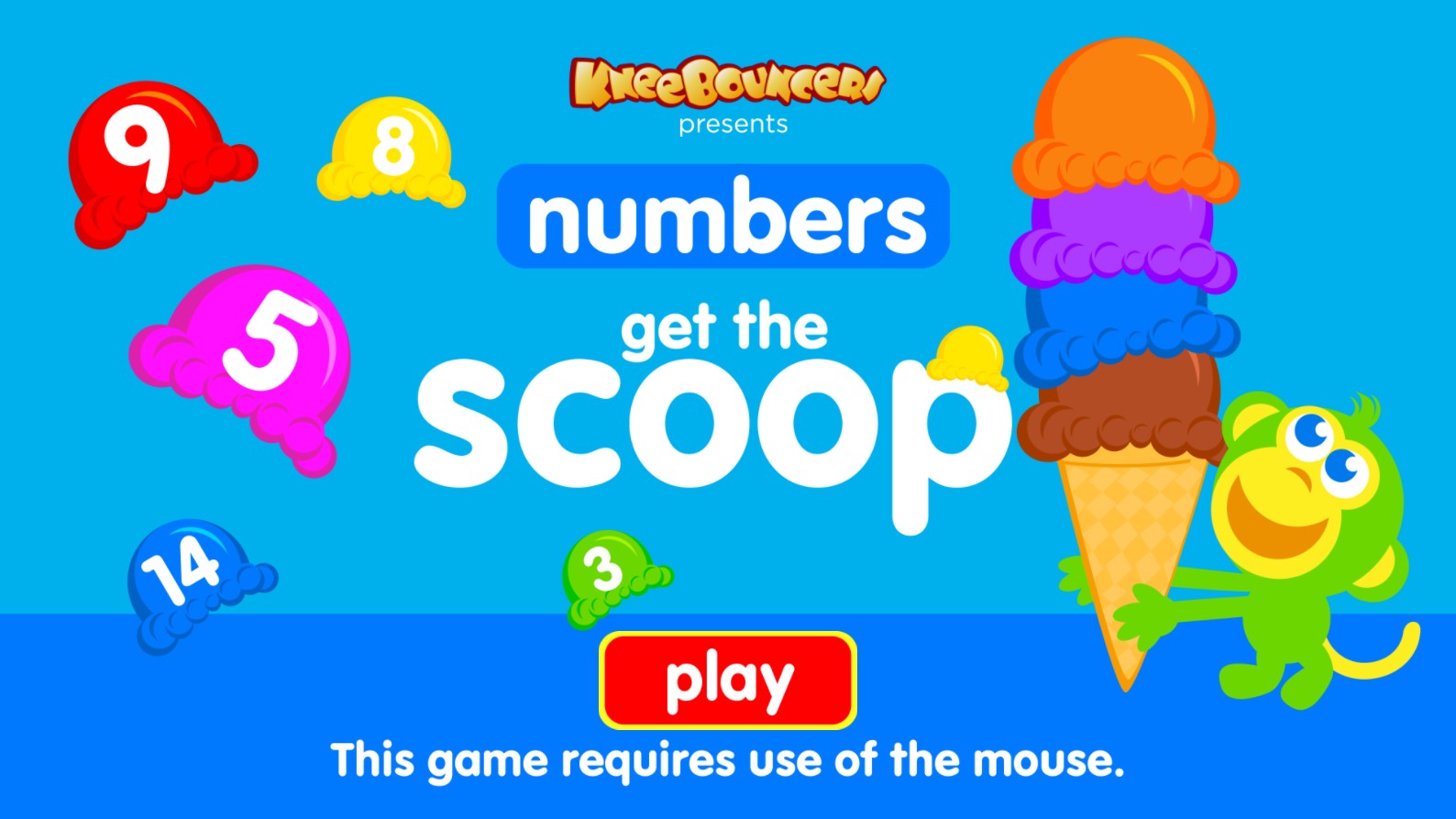Get the Scoop Numbers KneeBouncers Educational: Magic World