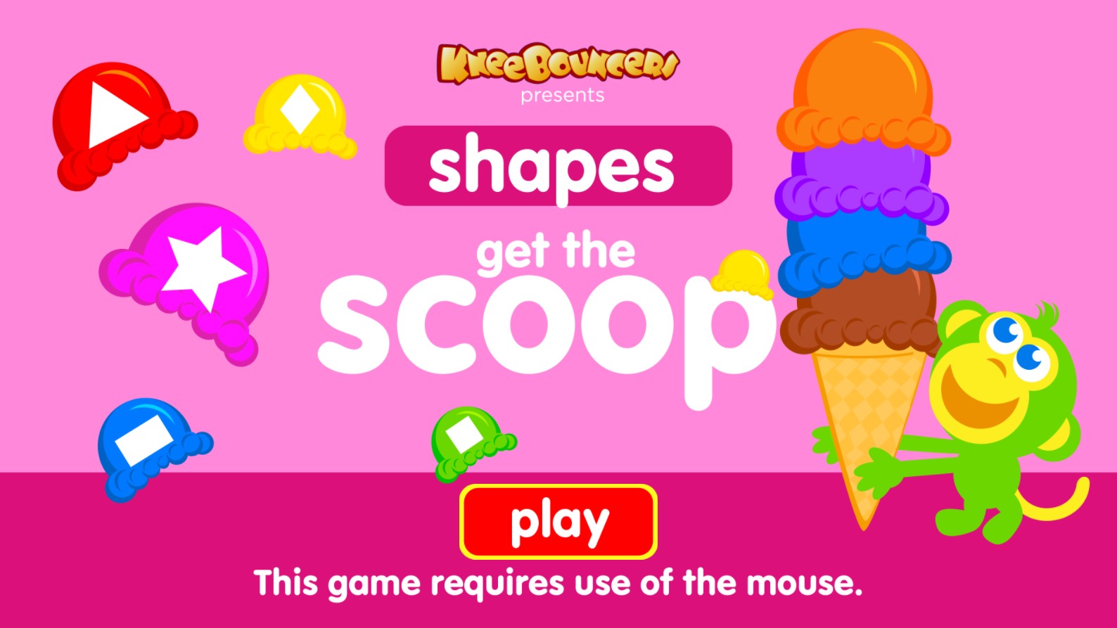 Get the Scoop Shapes - Educational Kids Learning: Legendary Quest